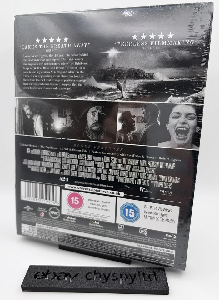 The Lighthouse A24 - Blu-ray Steelbook Zavvi UK Exclusive - BRAND NEW & SEALED - Image 3 of 4