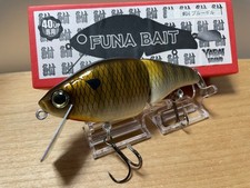 YABAI BRAND FUNA BAIT # Bluegill Gary YAMAMOTO CUSTOM BAITS Wood swimbait Unusd