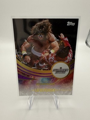 2025 Topps WWE Universe The Ultimate Warrior Summerslam Event Purple /399