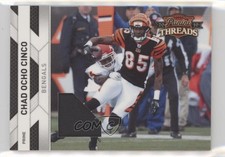 2010 Panini Threads Prime Jerseys 50/50 Chad Johnson Chad Ocho Cinco #31 0a9