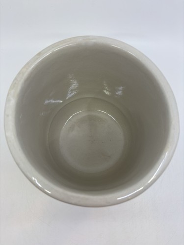 Robinson Ransbottom Pottery Roseville OH Blue Stripe 2 QT High Jar #303 - Picture 10 of 12