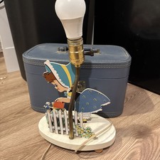 VTG 1950's Dolly Toy Co Mary Quite Contrary Nursery Lamp and Night Light