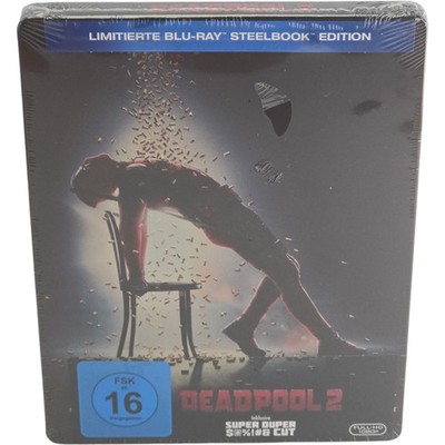 Deadpool 2 Ryan Reynolds Blu-Ray Steelbook Flashdance Artwork 2019 Region B