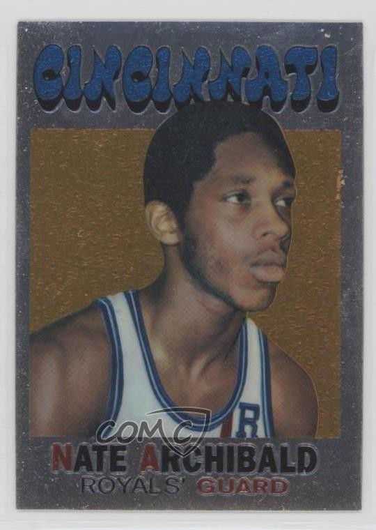1996-97 Topps Stadium Club Finest Reprints Tiny Archibald Nate #2 HOF 7sw