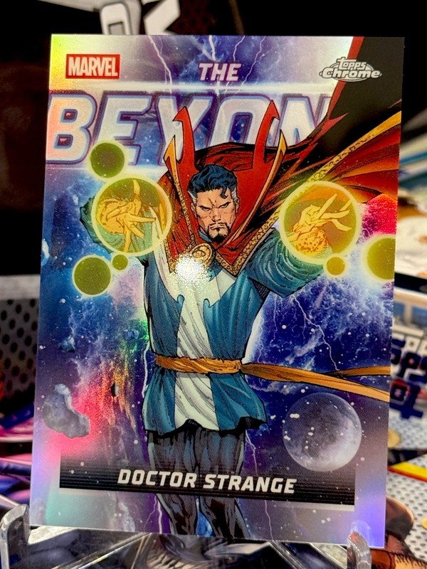 2026 Topps Chrome Marvel Dr Strange #TB-07 The Beyond Refractor