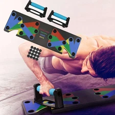 Nine-function Push-up Board Bracket for Indoor Gym Multicolor Different Push Ups
