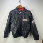 Orange County Choppers Faux Leather Bomber Jacket Youth Large