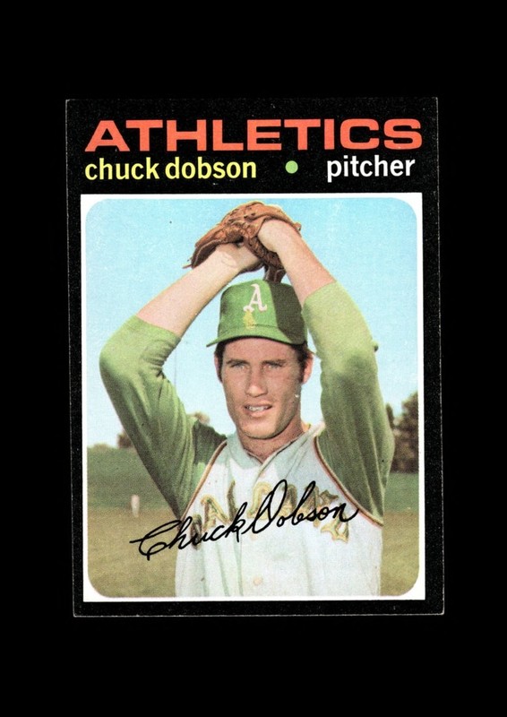 1971 Topps Set-Break #238 Chuck Dobson NR-MINT *GMCARDS*