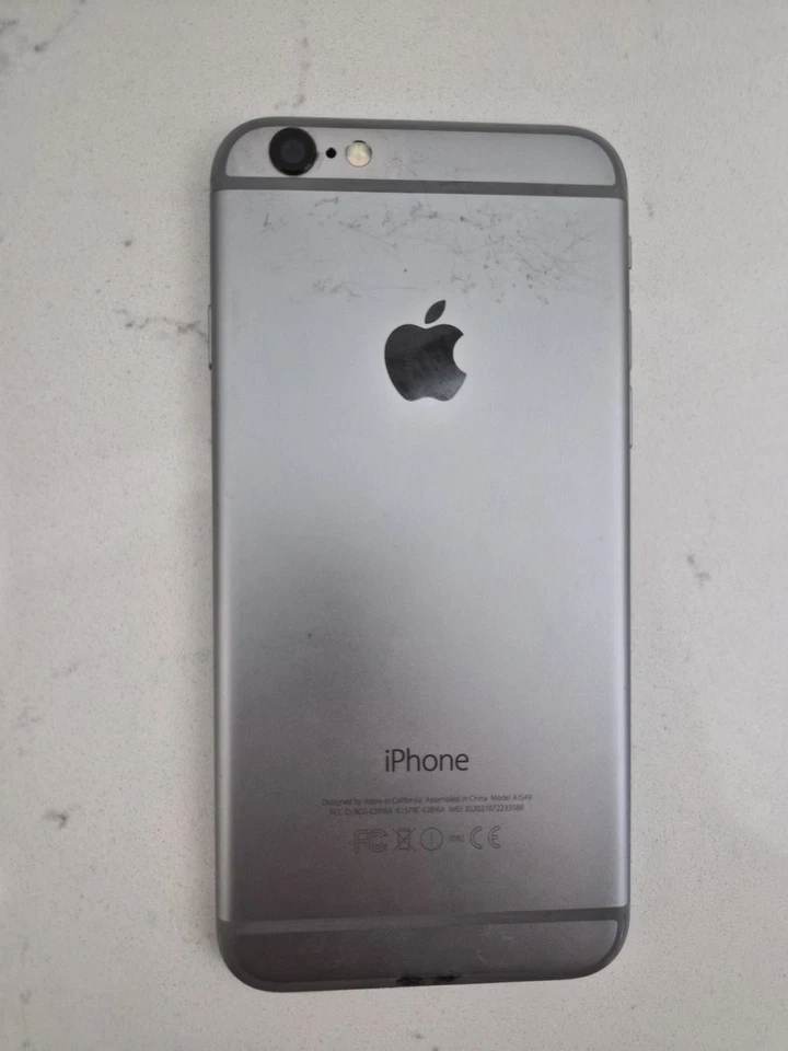 Apple iPhone 6 A1549 Gris Bloqueado (¿Portador?)  - Ver descripción Foto 2 de 2