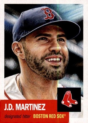 2018 Topps Living Set - J.D. Martinez #91 /4532