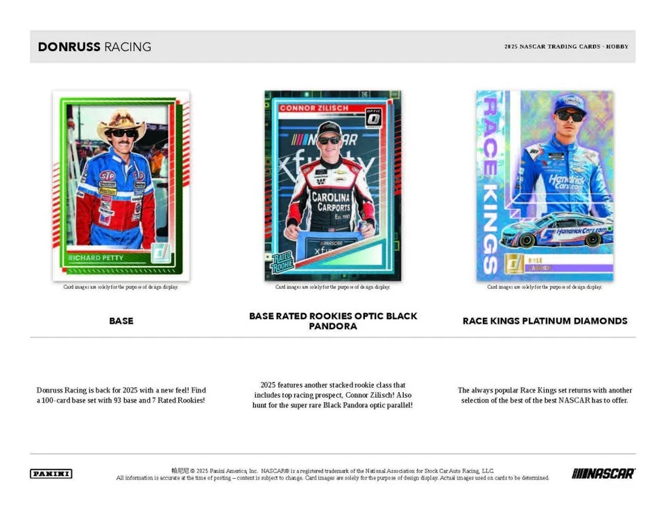 2025 Panini Donruss Racing Hobby Box - Image 2 of 4