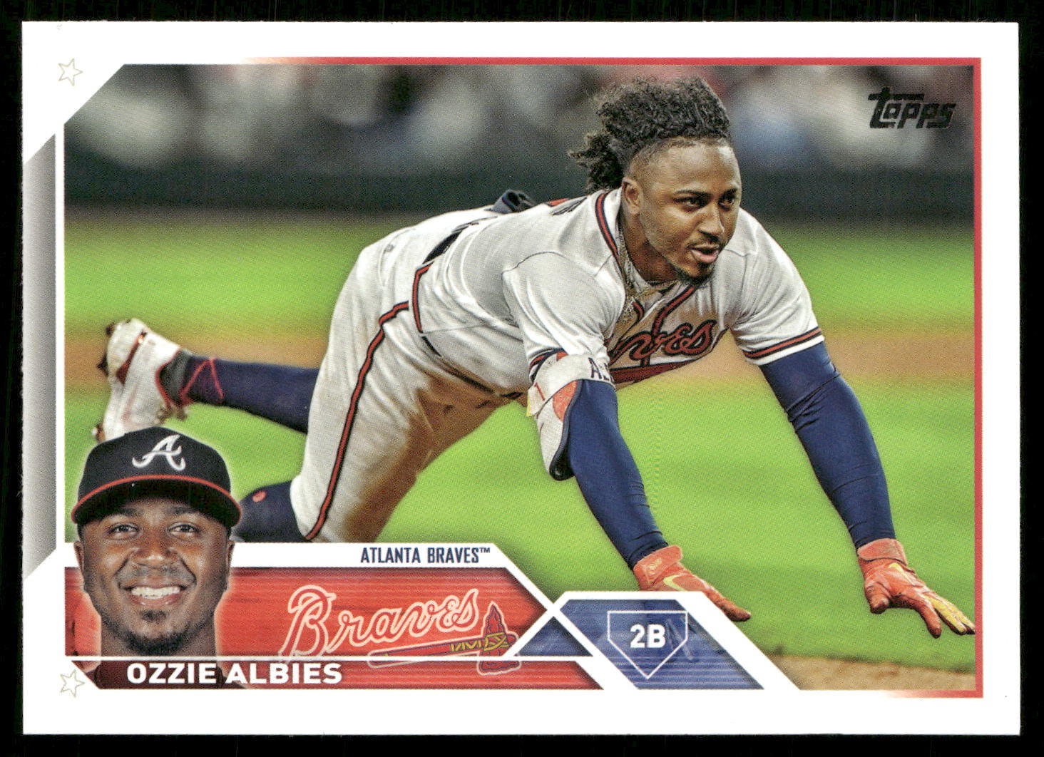 Ozzie Albies Atlanta Braves 2023 Topps #81