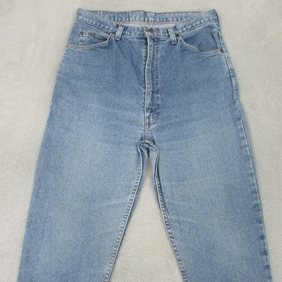 Vintage Wrangler 90's Tapered Jeans Mens Size 81 W30-W32 L28 Light Blue Denim