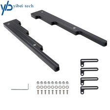 Black Spark Plug Wire Loom Holders Separator Kit For Chevy Sbc Bbc 302 350 454