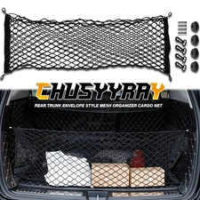 Rear Trunk Envelope Style Mesh Organizer Cargo Net For Buick Envision 2016-20