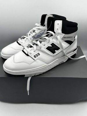 Size 13 - New Balance 650R White Black for sale online | eBay display picture 1