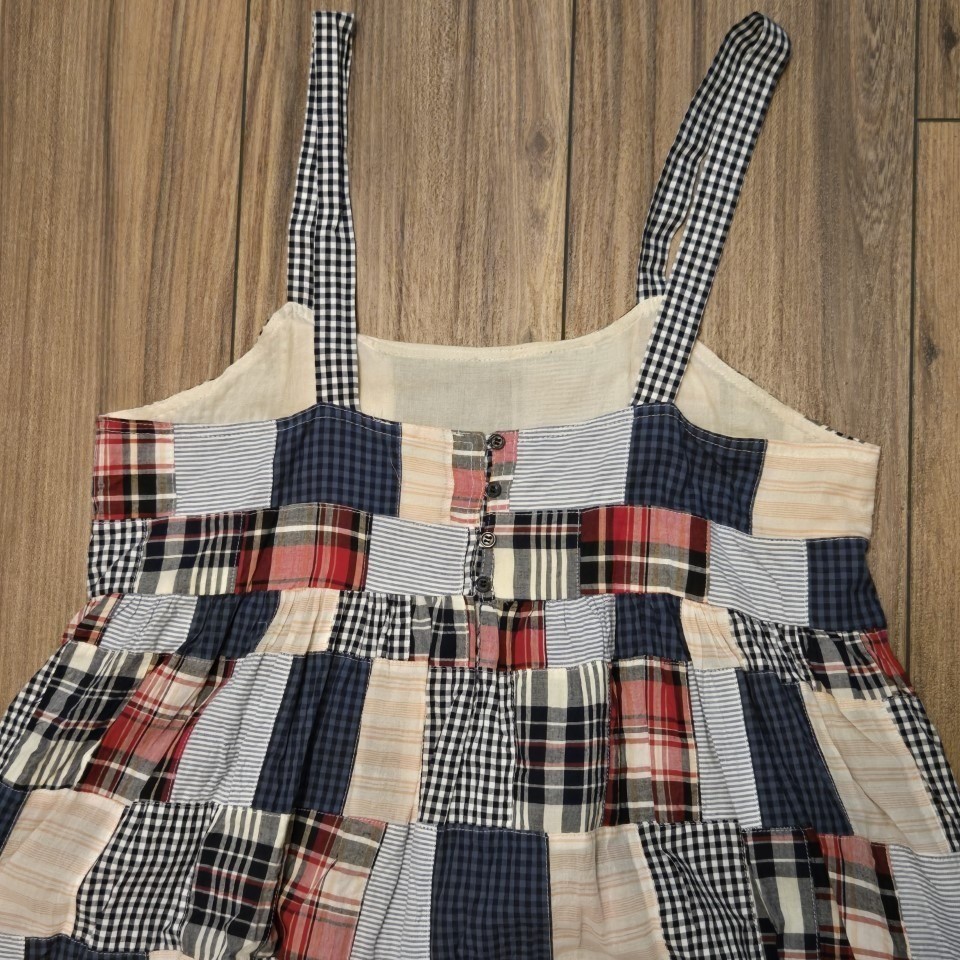 FAIR HOPE Patchwork Full Length Flowy Dress with … - image 9