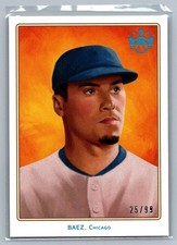 2020 Panini Diamond Kings #DK11 Javier Baez DK 206 Holo Blue #/99