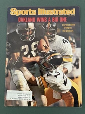 January 3, 1977 Clarence Davis Oakland Raiders Sports Illustrated