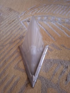 APPLIQUE ART DECO EN VERRE DEGUE