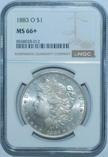 1883 O NGC MS66+ Morgan Silver Dollar