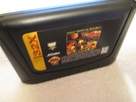 WWF RAW SEGA 32X SEGA GENESIS 32X ACCLAIM *CLEAN SHAPE*