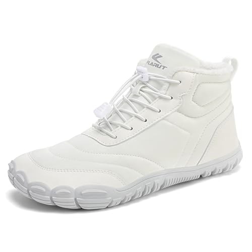 Mens Womens Snow Boots Winter Shoes Warm Fur Waterproof Anti-Slip Outdoor