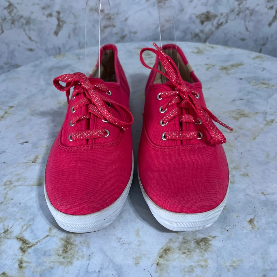 Keds Champion Women's Size 7.5 Shoes Pink White Comfort Casual Fashion Sneakers - Image 3 of 4