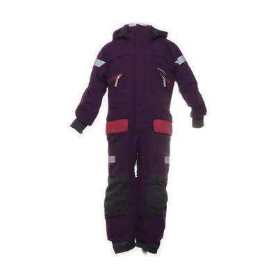 Didriksons, Outdoor Overall, Größe: 100, Lila/Pink/Grau, Polyamid/Polyester #VjR