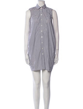Gucci 2009 Striped Shirtdress – White, Size S / US 2 / IT 38