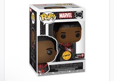 Funko Pop! Marvel Spider Man Gamer Miles Morales Sin Máscara Chase Exclusivo
