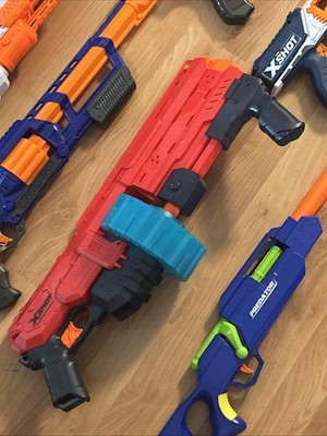Huge Lot Of 27 BLASTERS: Nerf, Xshot, Star Wars, Rival, Walking