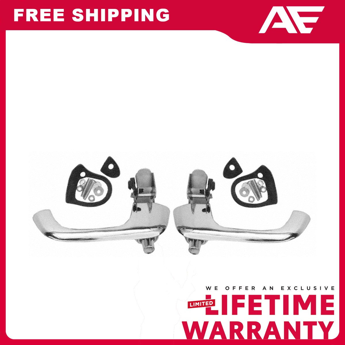 Exterior Door Handle Set For 1967-1968 Ford GT40 Mustang Mercury Cougar