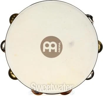 Meinl Grabación de Percusión - Combo Pandereta de Madera - Doble Fila con Cabezal Foto 3 de 4
