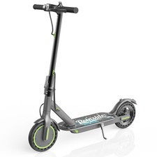 Electric Scooter for Adults - 8.5" Solid Tires, 350W Motor, Up to 19 MPH and ...