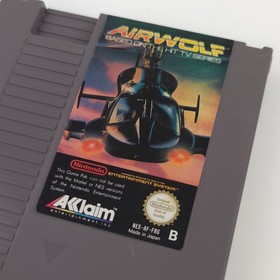 Nintendo NES Spiel: Airwolf - Modul und Schuber Acclaim (PAL-B FRG)