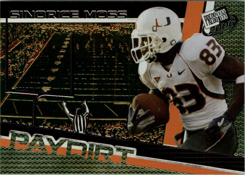 2006 Press Pass Paydirt #PD12 Sinorice Moss - FB