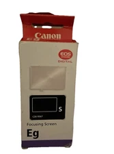 Canon Super Precision Matte Eg-S Interchangeable Focusing Screen Japan Open Box