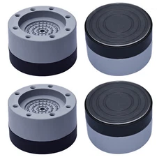 4x Anti Slip Anti Vibration and Noise Reducing Rubber Washing Machine Feet Pads