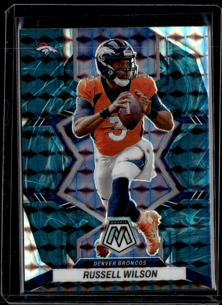 2022 Panini Mosaic #58 Russell Wilson Mosaic Genesis