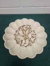 Vintage Arnels Merry Mushroom Devil Egg Platter Serving Plate By Vicki H.