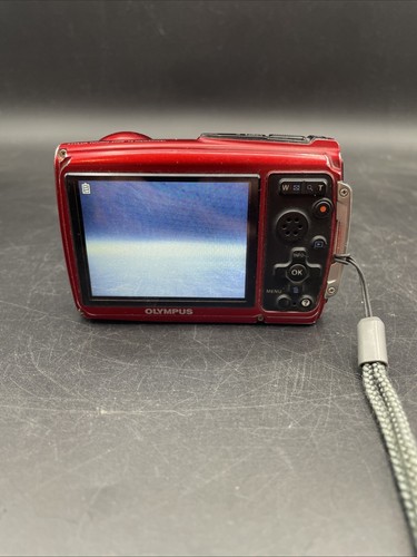 Olympus Stylus Tough 3000 Shockproof Waterproof Red Digital Camera 12 MP Tested - Picture 9 of 9