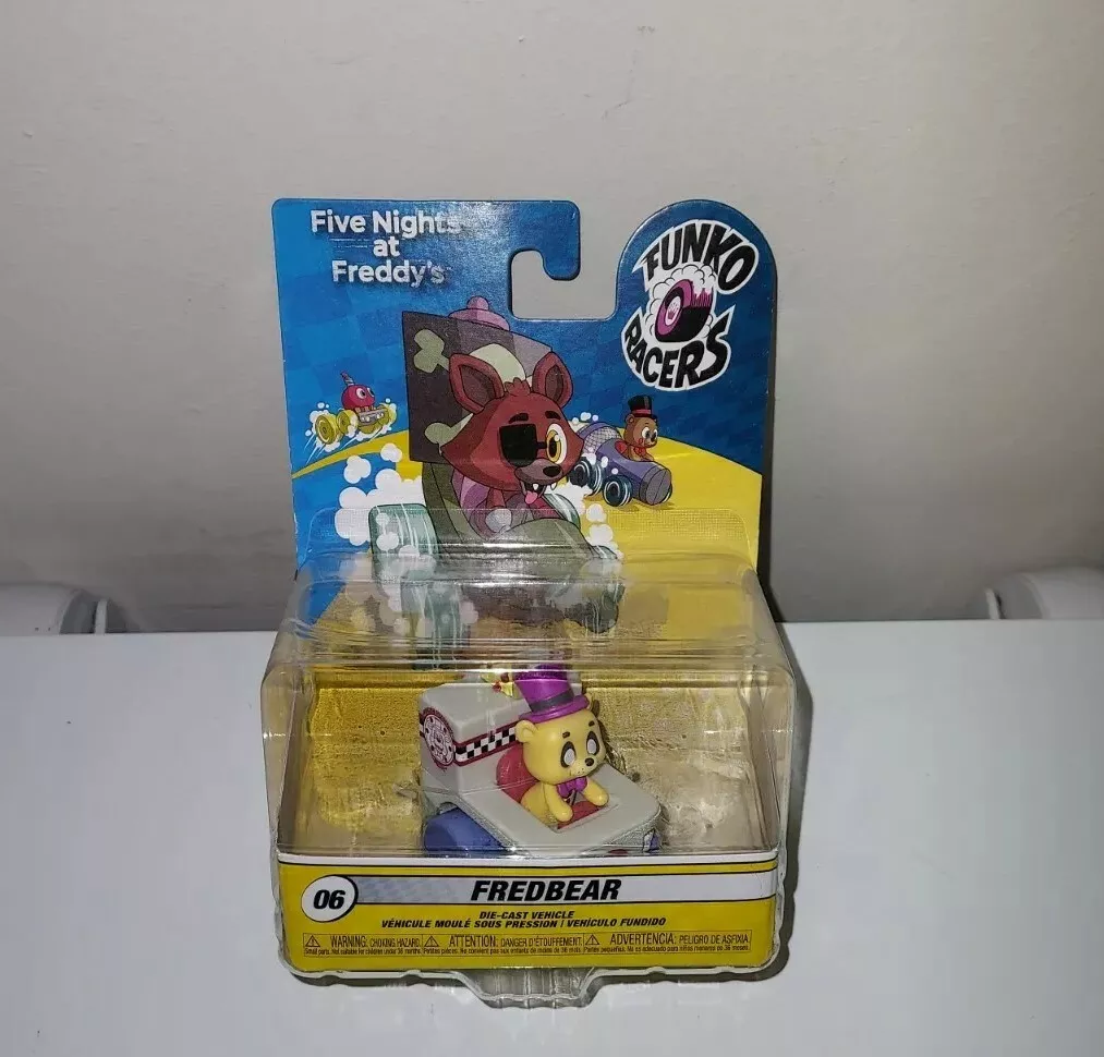 Five Nights Freddy's Funko Racers Fnaf Fredbear #06 Diecast Vehicle Kids  Toy New