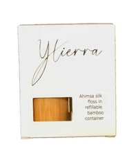 174 yd - Peace Silk Dental Floss Waxed Peppermint-Flavored+Tube Eco-Friendly