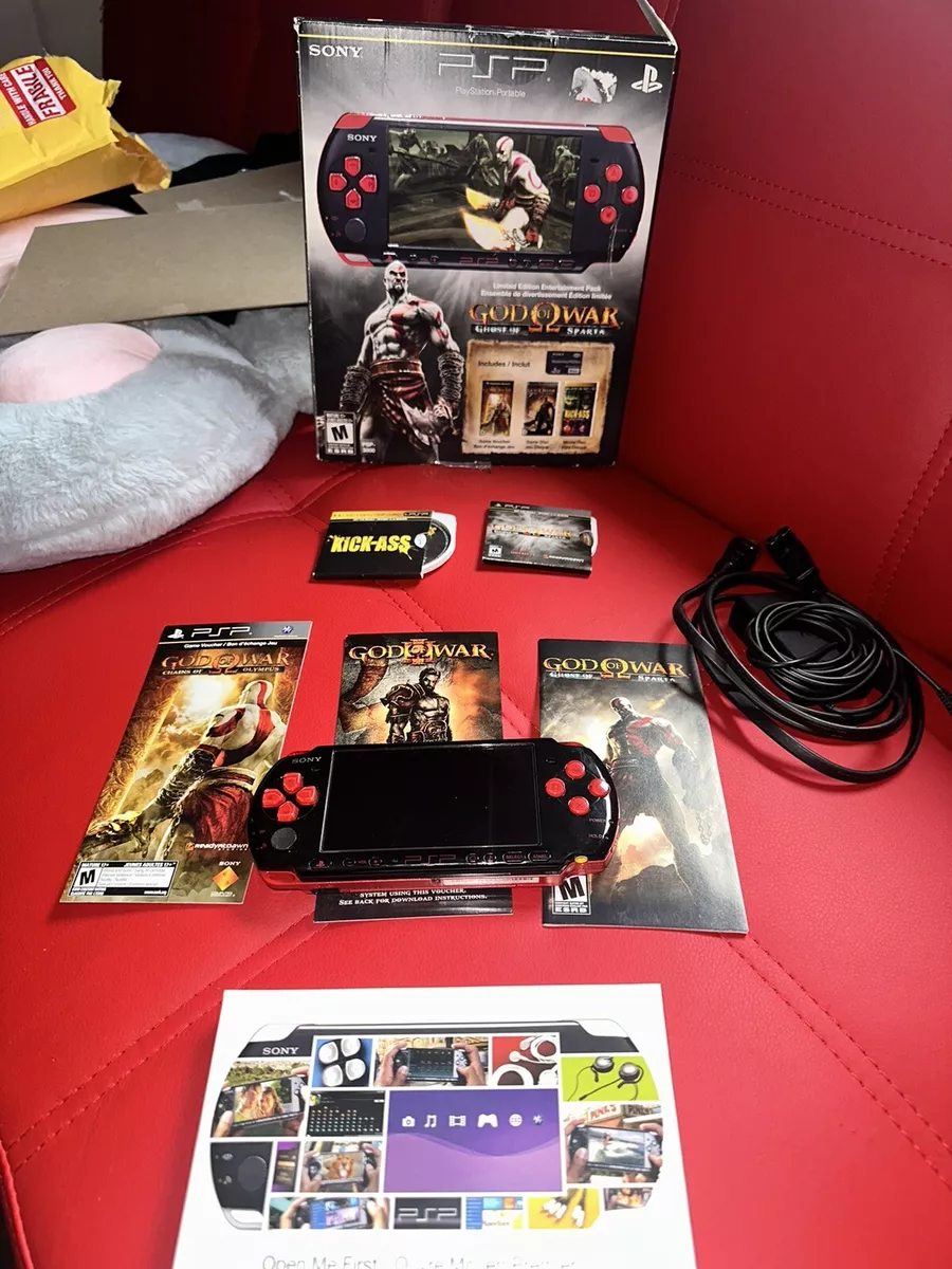  PlayStation Portable Limited Edition God of War Ghost