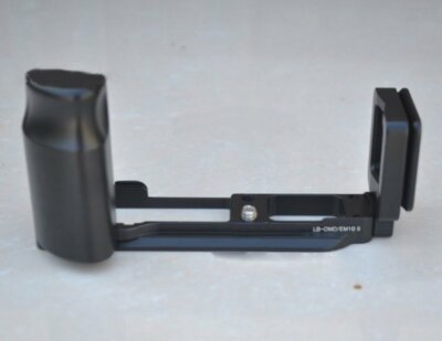 Vertical Quick Release L Plate Metal Bracket for Olympus EM10II EM10MarkII L