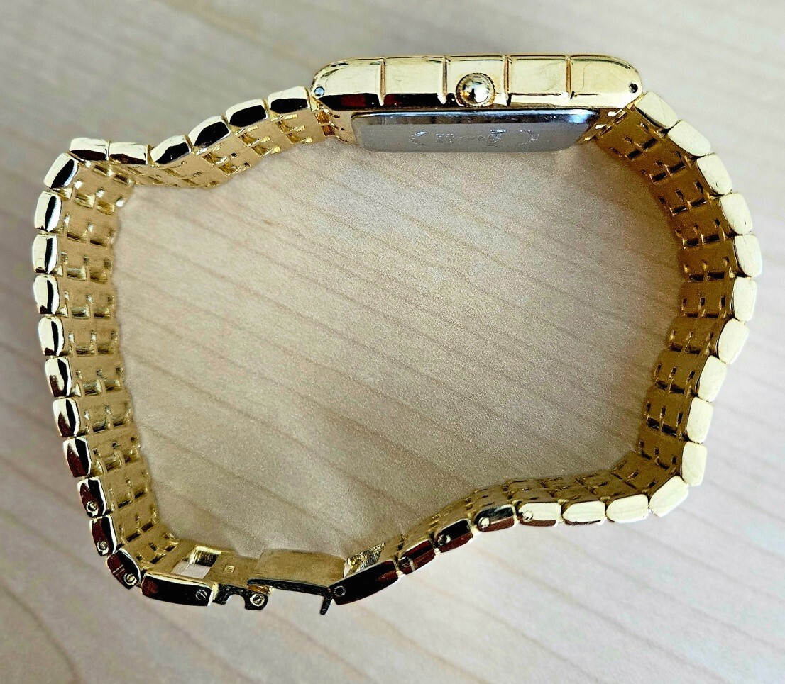 Foster Grant gold tone rectangular diamond accent… - image 4