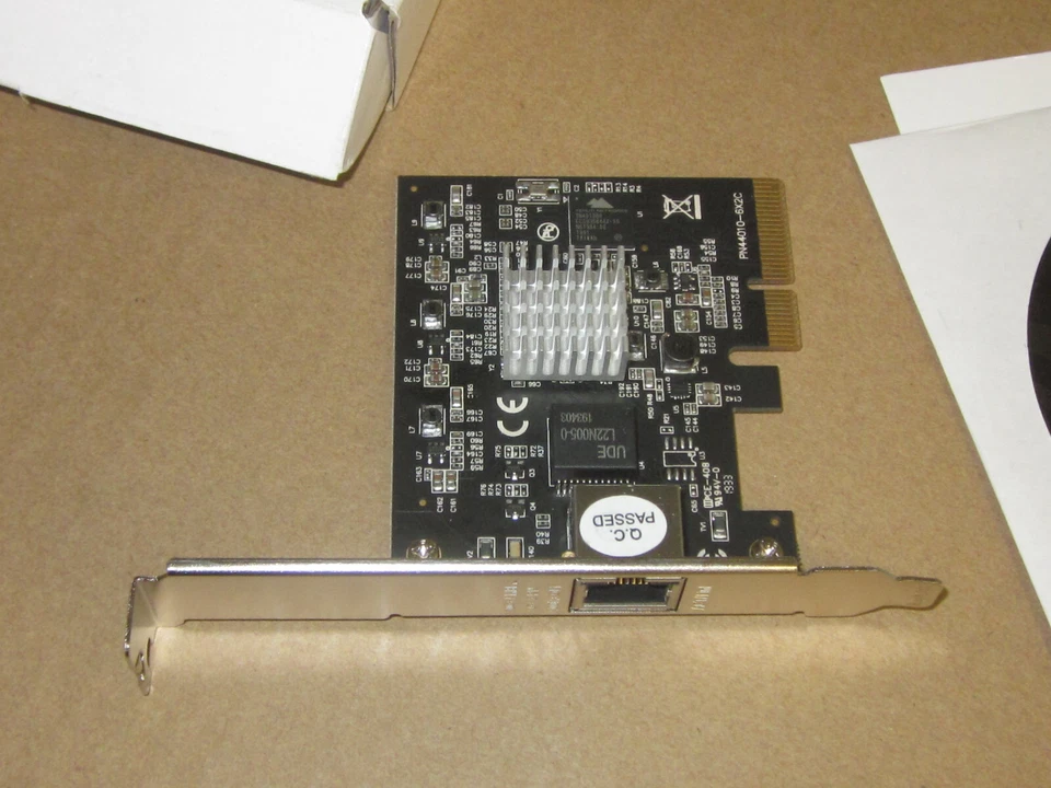 StarTech ST10GSPEXNB 1-port PCIe 10GBase-T / NBASE-T Ethernet Netzwerkkarte - Bild 2 von 3