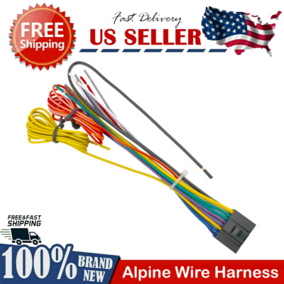 New Wire Harness for ALPINE INE-W940 INEW940 Car Radio Replacement Part