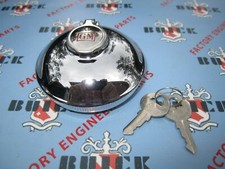 1934-1958 Buick Accessory Locking Gas Cap With 2 Keys Gm Chrome 1934-1958 Buick Accessory Locking Gas Cap With 2 Keys Gm Chrome